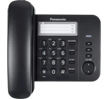 Panasonic KX-TS2352RUB (черный) {индикатор вызова,порт для доп. телеф. оборуд.,4 уровня громкости звонка}