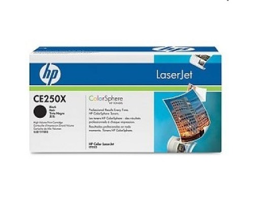 [Расходные материалы] HP CE250X Картридж ,Black{CLJ CM3530/CP3525, Black, (10500стр.)}
