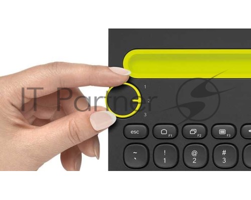 Клавиатура 920-006368 Logitech Multi-Device Keyboard K480 Black Bluetooth 
