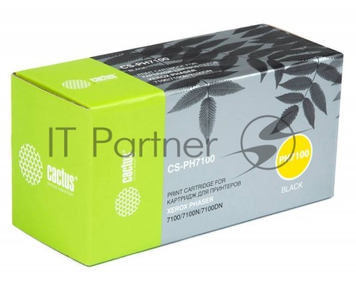 Картридж лазерный Cactus CS-PH7100 (106R02612) черный для Xerox Phaser 7100/7100N/7100DN (5000стр.)