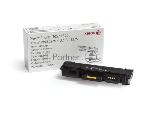 Картридж лазерный Xerox 106R02778 черный для Xerox Ph 3052/3260/WC 3215/3225 3000 стр.(Channels)