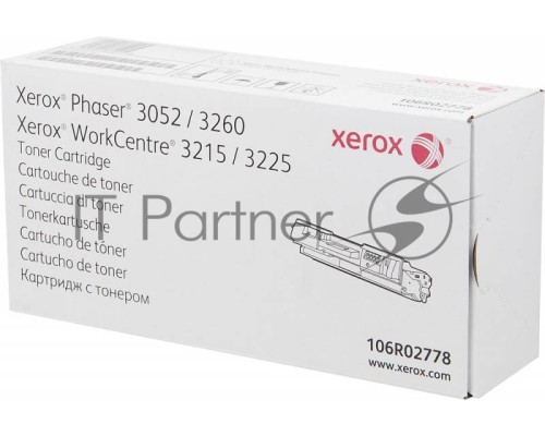 Картридж лазерный Xerox 106R02778 черный для Xerox Ph 3052/3260/WC 3215/3225 3000 стр.(Channels)