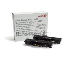 Картридж лазерный XEROX 106R02782 черный, 6000 стр. (упаковка 2шт х 3000 стр.), для Phaser 3052/3260/WC 3215/25  (channels)