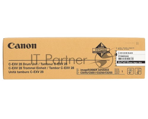 Фотобарабан Canon C-EXV28Bk для iR C5045/C5051/C5250/C5255 . Чёрный. 44000 страниц.