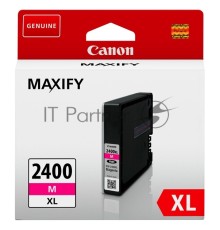 Картридж струйный CANON PGI-2400XL пурпурный, 1500 стр., для MAXIFY iB4040/МВ5040/МВ5340