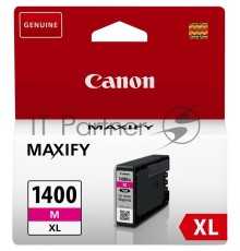 Картридж струйный CANON PGI-1400XL пурпурный (780 стр. 12 мл) для Canon MAXIFY МВ2040/2340/2740