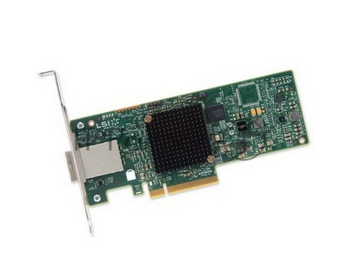 Контроллер LSI SAS9300-8E (PCI-E 3.0 x8, LP, EXTERNAL) SGL SAS12G, 8port (2*extSFF8644), Каб.отдельно