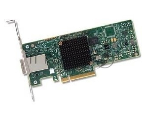 Контроллер LSI SAS9300-8E (PCI-E 3.0 x8, LP, EXTERNAL) SGL SAS12G, 8port (2*extSFF8644), Каб.отдельно