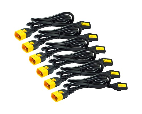 Кабель APC AP8706S-WW 1.8m Kit (6pcs) Locking C13-C14