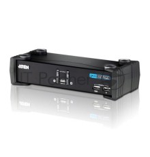Переключатель электронный CUBIQ 2 PORT USB 2.0 DVI KVMP SWITCH