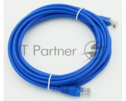 Сетевое оборудование Patchcord molded 5E Copper 5m blue