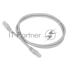 Кабель Patch cord Lanmaster TWT-45-45-5.0/6-GY 5м UTP Cat 6 Grey