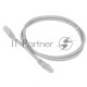 Кабель Patch cord Lanmaster TWT-45-45-5.0/6-GY 5м UTP Cat 6 Grey