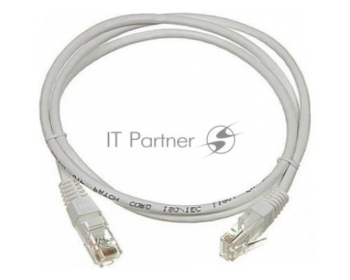 Кабель Патч-корд Lanmaster UTP TWT-45-45-1.5/6-GY вилка RJ-45-вилка RJ-45 кат.6 1.5м серый ПВХ (уп.:1шт)