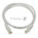 Кабель Патч-корд Lanmaster UTP TWT-45-45-1.5/6-GY вилка RJ-45-вилка RJ-45 кат.6 1.5м серый ПВХ (уп.:1шт)