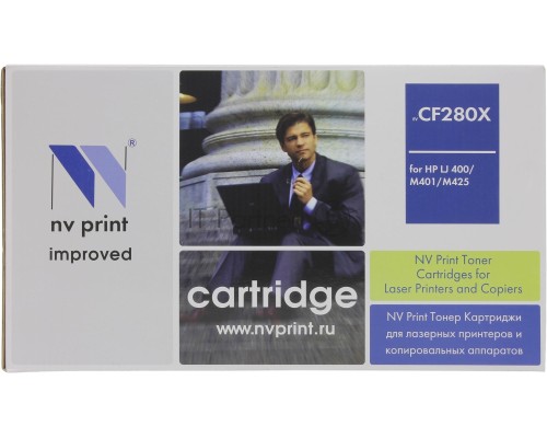 Картридж NV Print CF280X_NVP (тип CF280X), черный, 6900 стр., для HP LJ Pro 400/M401/M425