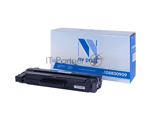 Картридж NV Print совместимый Xerox 108R00909 для Phaser 3140/3155/3160 (2500k)