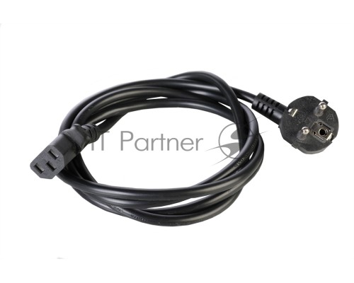 Шнур питания с заземл. IEC 60320 C13/EU-Schuko, 10А/250В (3x1,0), длина 3 м. (R-10-Cord-C13-S-3)
