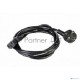 Шнур питания с заземл. IEC 60320 C13/EU-Schuko, 10А/250В (3x1,0), длина 3 м. (R-10-Cord-C13-S-3)
