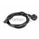Шнур питания с заземл. IEC 60320 C13/EU-Schuko, 10А/250В (3x1,0), длина 3 м. (R-10-Cord-C13-S-3)