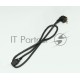 Шнур питания с заземл. IEC 60320 C13/EU-Schuko, 10А/250В (3x1,0), длина 3 м. (R-10-Cord-C13-S-3)
