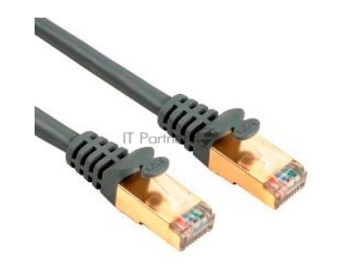 Патч-корд Hama H-78422 8p8c (RJ45) (m-m) CAT5e STP 1.0 м 1000 Мбит/с экранированный 1зв серый 