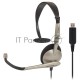 Гарнитура KOSS CS-95 USB для ПК, 32 Ом, 91 dB, чёрн/серебр