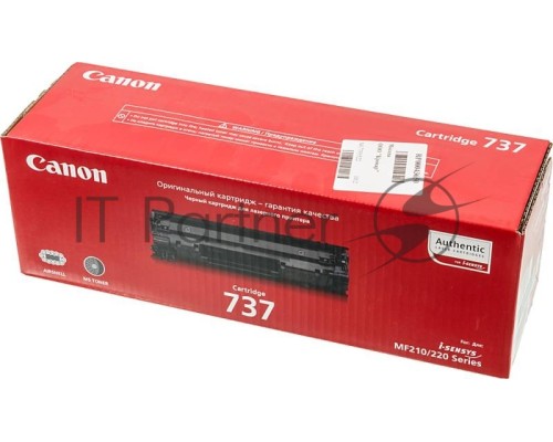 Картридж лазерный Canon 737 (9435B004) черный (2400 стр.) для Canon MF 211/212w/216n/217w/226dn/229dw/232w/237w/244dw/247dw/249dw