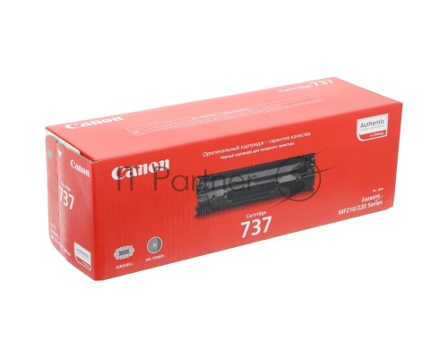 Картридж лазерный Canon 737 (9435B004) черный (2400 стр.) для Canon MF 211/212w/216n/217w/226dn/229dw/232w/237w/244dw/247dw/249dw