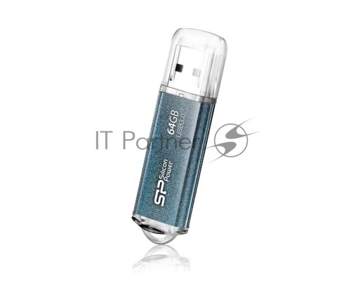 Флэш Диск Silicon Power USB Drive 128Gb Marvel M01 SP128GBUF3M01V1B {USB3.0, Blue}