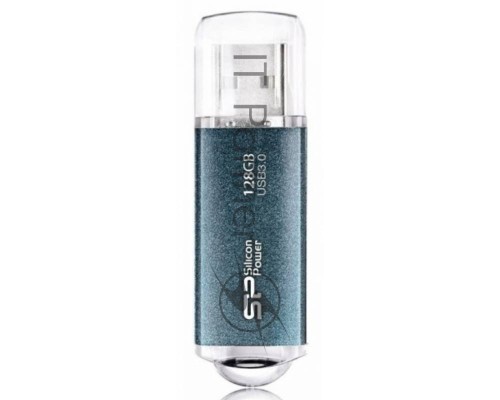 Флэш Диск Silicon Power USB Drive 128Gb Marvel M01 SP128GBUF3M01V1B {USB3.0, Blue}