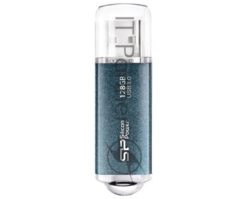 Флэш Диск Silicon Power USB Drive 128Gb Marvel M01 SP128GBUF3M01V1B {USB3.0, Blue}
