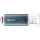 Флэш Диск Silicon Power USB Drive 128Gb Marvel M01 SP128GBUF3M01V1B {USB3.0, Blue}