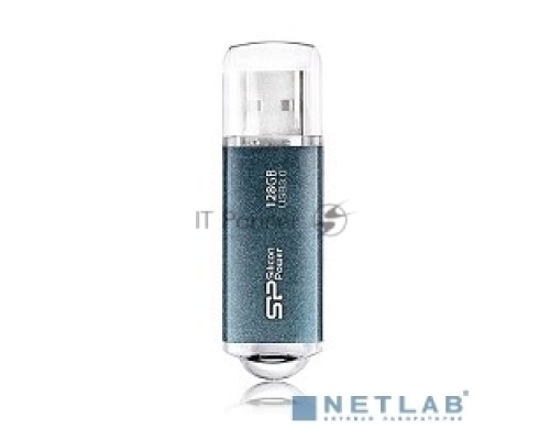 Флэш Диск Silicon Power USB Drive 128Gb Marvel M01 SP128GBUF3M01V1B {USB3.0, Blue}