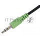 Наушники мониторные Oklick HP-M211V 1.8м черный проводные (оголовье)