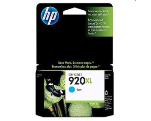 [Расходные материалы] HP CD972AE Картридж №920XL, Cyan {Officejet 6000/6500, Cyan}