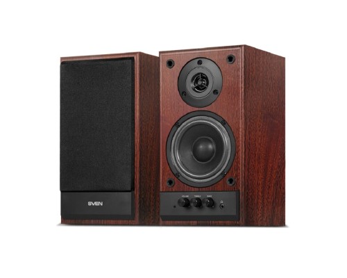 [Колонки] SVEN SPS-702, орех {2.0, 2х20 Вт}