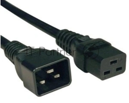 Кабель Hyperline PWC-IEC19-IEC20-3.0-BK Кабель питания IEC 320 C19 - IEC 320 C20 (3x1.5), 3 м