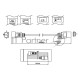 Кабель Hyperline PWC-IEC19-IEC20-3.0-BK Кабель питания IEC 320 C19 - IEC 320 C20 (3x1.5), 3 м