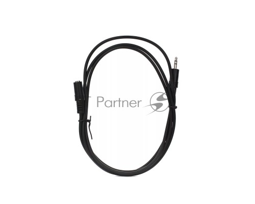 Кабель удлинительный VCOM 3.5 Jack (M) - 3.5 Jack (F), стерео, аудио, 1.5м