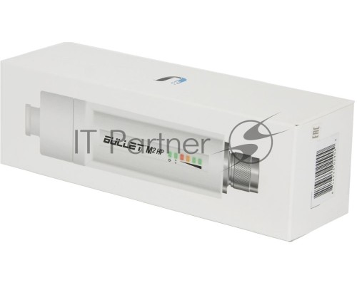 Точка доступа UBIQUITI BulletM2-HP точка доступа Bullet M2. Ультракомпактная всепогодная Wi-Fi и AirMAX точка доступа