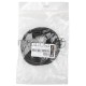 Кабель Hyperline PWC-IEC19-IEC20-10-BK Кабель питания IEC 320 C19 - IEC 320 C20 (3x1.5), 16A, прямая вилка, 10 м