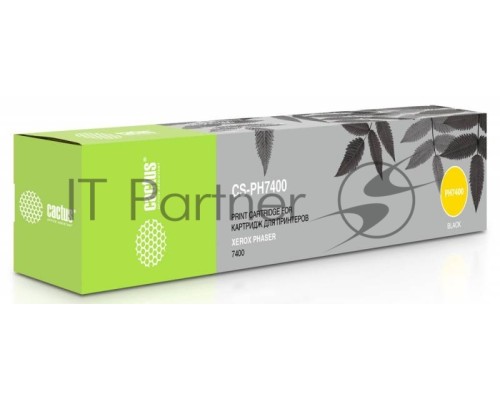 Картридж лазерный Cactus 106R01080 CS-PH7400 черный для Xerox Phaser 7400 (15000стр.)