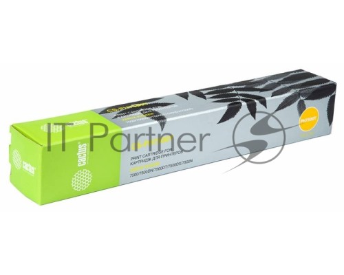 Картридж лазерный Cactus CS-PH7500Y (106R01445) желтый (17800 стр.) для Xerox Phaser 7500