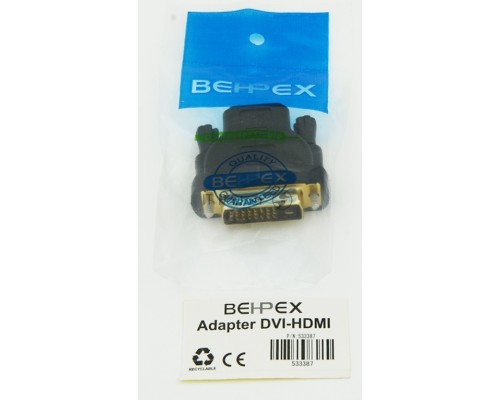 Переходник DVI DVI (m)/HDMI19 (f) (ADAPTER DVI-HDMI)
