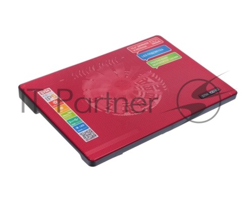 Подставка охлаждающая STM IP5 Red (до 15,6