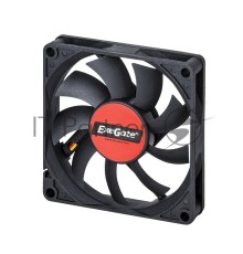Вентилятор ExeGate EX180973RUS Mirage-S 80x80x15 подшипник скольжения, 2000 RPM, 23dB, 3pin