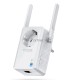 Сетевой адаптер TP-Link SOHO  TL-WA860RE 300Mbps Wireless N Wall Plugged Range Extender with AC Passthrough, QCA(Atheros), 2T2R, 2.4GHz, 802.11b/g/n, 1 10/100Mbps LAN port, Range Extender button, Range Extender mode, suppo поставляется без кабеля RJ-45