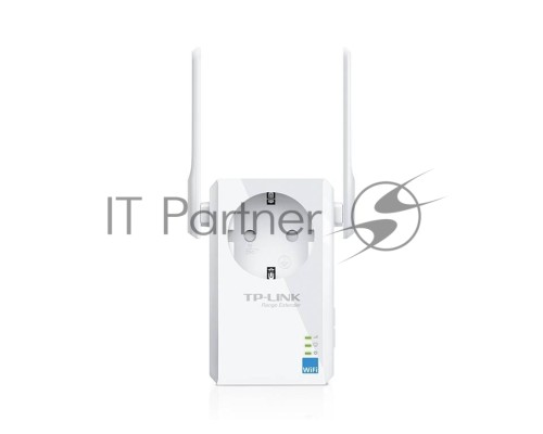 Сетевой адаптер TP-Link SOHO  TL-WA860RE 300Mbps Wireless N Wall Plugged Range Extender with AC Passthrough, QCA(Atheros), 2T2R, 2.4GHz, 802.11b/g/n, 1 10/100Mbps LAN port, Range Extender button, Range Extender mode, suppo поставляется без кабеля RJ-45