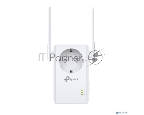 Сетевой адаптер TP-Link SOHO  TL-WA860RE 300Mbps Wireless N Wall Plugged Range Extender with AC Passthrough, QCA(Atheros), 2T2R, 2.4GHz, 802.11b/g/n, 1 10/100Mbps LAN port, Range Extender button, Range Extender mode, suppo поставляется без кабеля RJ-45